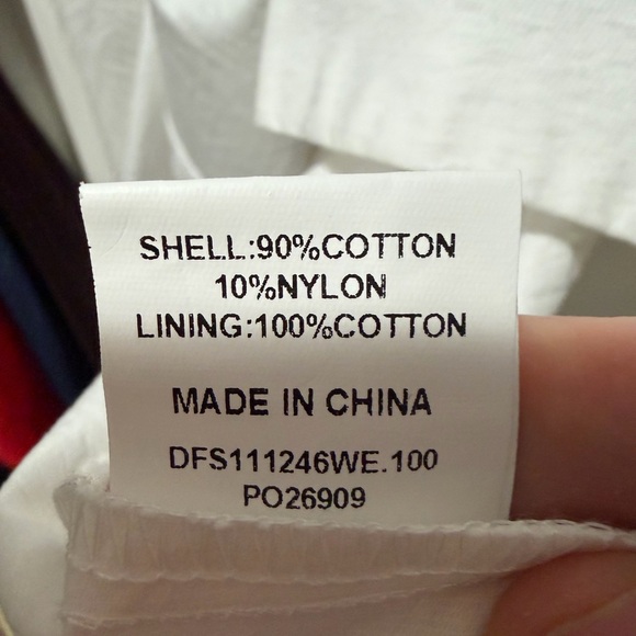 DISSH Elegant White Textured Short-Sleeve Dress - Picture 5 of 5